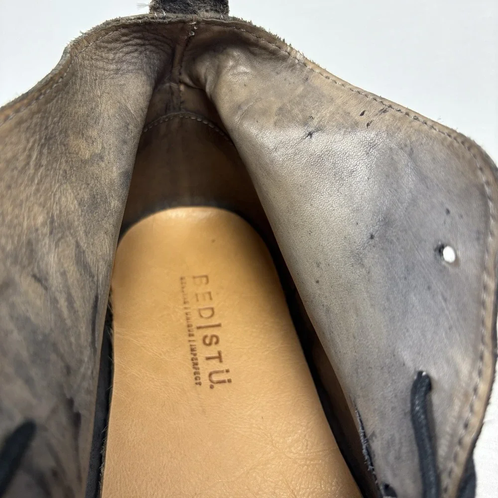 Bed Stu Duke II F437514 Gray Distressed Leather Chukka Boots Men's 11M EUC
